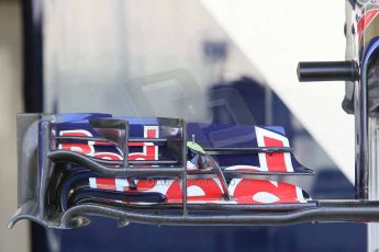 World © Octane Photographic Ltd. 2014 Formula 1 Abu Dhabi Grand Prix, Formula 1 setup, Wednesday 19th November 2014. Scuderia toro Rosso STR9. Digital Ref : 1153CB1DL4617
