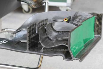 World © Octane Photographic Ltd. 2014 Formula 1 Abu Dhabi Grand Prix, Formula 1 setup, Wednesday 19th November 2014. Caterham F1 Team CT05. Digital Ref : 1153CB1DL4640