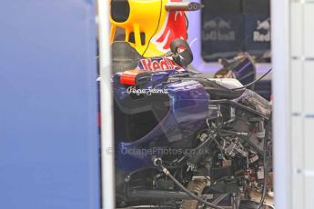 World © Octane Photographic Ltd. 2014 Formula 1 Abu Dhabi Grand Prix, Formula 1 setup, Wednesday 19th November 2014. Infiniti Red Bull Racing RB10. Digital Ref : 1153CB1DL4663