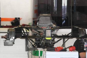 World © Octane Photographic Ltd. 2014 Formula 1 Abu Dhabi Grand Prix, Formula 1 setup, Wednesday 19th November 2014. Sahara Force India VJM07 gearbox. Digital Ref : 1153CB1DL4692