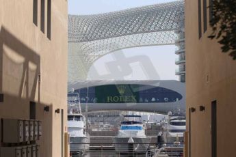 World © Octane Photographic Ltd. 2014 Formula 1 Abu Dhabi Grand Prix, Formula 1 setup, Wednesday 19th November 2014. Digital Ref : 1153CB1DL4739