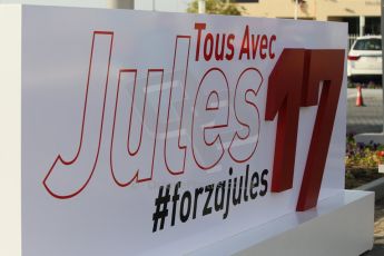 World © Octane Photographic Ltd. 2014 Formula 1 Abu Dhabi Grand Prix, Formula 1 setup, Wednesday 19th November 2014. Tous Avec Jules Digital Ref : 1153LW1L4778