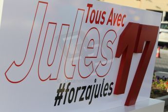 World © Octane Photographic Ltd. 2014 Formula 1 Abu Dhabi Grand Prix, Formula 1 setup, Wednesday 19th November 2014. Tous Avec Jules Digital Ref : 1153LW1L4784