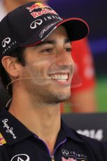 World © Octane Photographic Ltd. Thursday 19th June 2014. Red Bull Ring, Spielberg - Austria - Formula 1 FIA press conference. Infiniti Red Bull Racing – Daniel Ricciardo. Digital Ref: 0990LB1D8972