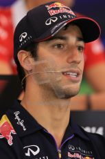 World © Octane Photographic Ltd. Thursday 19th June 2014. Red Bull Ring, Spielberg - Austria - Formula 1 FIA press conference. Infiniti Red Bull Racing – Daniel Ricciardo. Digital Ref: 0990LB1D9109