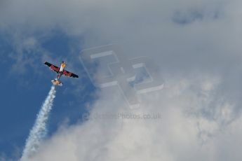 World © Octane Photographic Ltd. Sunday 22nd June 2014. Red Bull Ring, Spielberg – Austria, Airshow. Hannes Arch - Red Bull Air Race. Digital Ref: 1002LB1D4786