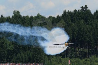 World © Octane Photographic Ltd. Sunday 22nd June 2014. Red Bull Ring, Spielberg – Austria, Airshow. Hannes Arch - Red Bull Air Race. Digital Ref: 1002LB1D4825