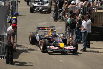 World © Octane Photographic Ltd. Sunday 22nd June 2014. Red Bull Ring, Spielberg – Austria, Formula 1 Legends. Christian Klien - Red Bull RB1. Digital Ref: 1003LB1D1723