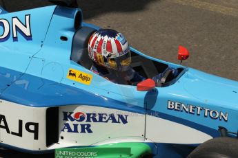 World © Octane Photographic Ltd. Sunday 22nd June 2014. Red Bull Ring, Spielberg – Austria, Formula 1 Legends. Alexander Wurz - Benetton B198. Digital Ref: 1003LB1D1750