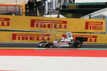 World © Octane Photographic Ltd. Sunday 22nd June 2014. Red Bull Ring, Spielberg – Austria, Formula 1 Legends. Dieter Quester. - Surtees TS16. Digital Ref: 1003LB1D4529