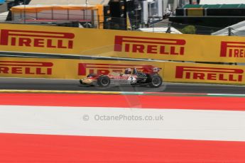 World © Octane Photographic Ltd. Sunday 22nd June 2014. Red Bull Ring, Spielberg – Austria - Formula 1 Legends. Gerhard Berger - Lotus 49. Digital Ref: 1003LB1D4533