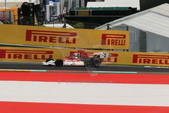 World © Octane Photographic Ltd. Sunday 22nd June 2014. Red Bull Ring, Spielberg – Austria, Formula 1 Legends. Helmut Marko - BRM P160B. Digital Ref: 1003LB1D4632