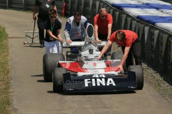 World © Octane Photographic Ltd. Sunday 22nd June 2014. Red Bull Ring, Spielberg – Austria, Formula 1 Legends. Dieter Quester. - Surtees TS16. Digital Ref: 1003LB1D4695