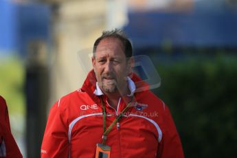 World © Octane Photographic Ltd. Sunday 22nd June 2014. Red Bull Ring, Spielberg – Austria - Formula 1 Paddock. Marussia F1 Team. Digital Ref : 0998LB1D3738
