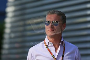 World © Octane Photographic Ltd. Sunday 22nd June 2014. Red Bull Ring, Spielberg – Austria - Formula 1 Paddock. BBC F1 - Davis Coulthard. Digital Ref : 0998LB1D3773