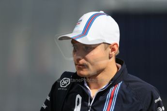 World © Octane Photographic Ltd. Sunday 22nd June 2014. Red Bull Ring, Spielberg – Austria - Formula 1 Paddock. Williams Martini Racing – Valtteri Bottas. Digital Ref : 0998LB1D3856