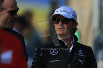 World © Octane Photographic Ltd. Sunday 22nd June 2014. Red Bull Ring, Spielberg – Austria - Formula 1 Paddock. Mercedes AMG Petronas - Nico Rosberg. Digital Ref : 0998LB1D3866