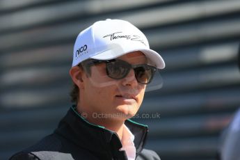 World © Octane Photographic Ltd. Sunday 22nd June 2014. Red Bull Ring, Spielberg – Austria - Formula 1 Paddock. Mercedes AMG Petronas - Nico Rosberg. Digital Ref : 0998LB1D3879