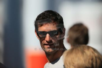 World © Octane Photographic Ltd. Sunday 22nd June 2014. Red Bull Ring, Spielberg – Austria - Formula 1 Paddock. Mark Webber. Digital Ref : 0998LB1D3968