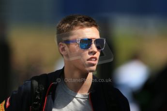 World © Octane Photographic Ltd. Sunday 22nd June 2014. Red Bull Ring, Spielberg – Austria - Formula 1 Paddock. Scuderia Toro Rosso - Daniil Kvyat. Digital Ref : 0998LB1D4073