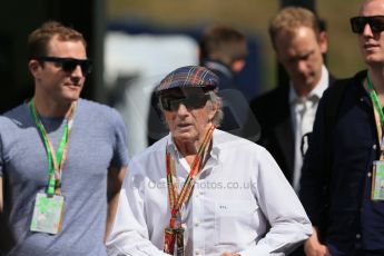 World © Octane Photographic Ltd. Sunday 22nd June 2014. Red Bull Ring, Spielberg – Austria - Formula 1 Paddock. Sir Jackie Stewart OBE. Digital Ref :  0998LB1D4080