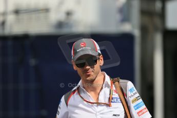 World © Octane Photographic Ltd. Sunday 22nd June 2014. Red Bull Ring, Spielberg – Austria - Formula 1 Paddock. Sauber – Adrian Sutil. Digital Ref : 0998LB1D4207