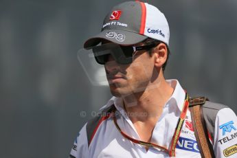 World © Octane Photographic Ltd. Sunday 22nd June 2014. Red Bull Ring, Spielberg – Austria - Formula 1 Paddock. Sauber – Adrian Sutil. Digital Ref : 0998LB1D4214