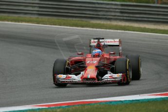 World © Octane Photographic Ltd. Friday 20th June 2014. Red Bull Ring, Spielberg - Austria - Formula 1 Practice 2. Scuderia Ferrari F14T - Fernando Alonso. Digital Ref: 0992LB1D0728