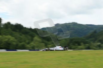 World © Octane Photographic Ltd. Friday 20th June 2014. Red Bull Ring, Spielberg - Austria - Formula 1 Practice 2. Williams Martini Racing FW36 – Valtteri Bottas Digital Ref: 0992LB1D0808