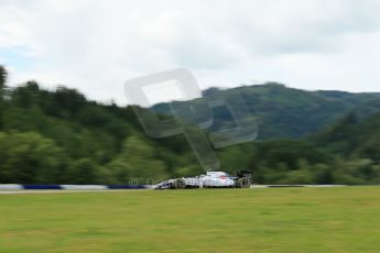 World © Octane Photographic Ltd. Friday 20th June 2014. Red Bull Ring, Spielberg - Austria - Formula 1 Practice 2.  Williams Martini Racing FW36 – Valtteri Bottas Digital Ref: 0992LB1D0808