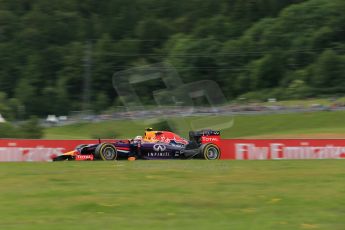 World © Octane Photographic Ltd. Friday 20th June 2014. Red Bull Ring, Spielberg - Austria - Formula 1 Practice 2. Infiniti Red Bull Racing RB10 – Daniel Ricciardo. Digital Ref: 0992LB1D0835