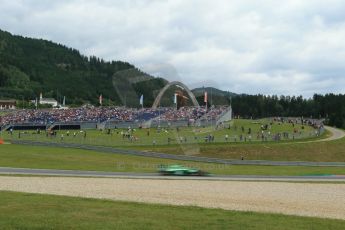 World © Octane Photographic Ltd. Saturday 21st June 2014. Red Bull Ring, Spielberg - Austria - Formula 1 Practice 3. Caterham F1 Team CT05 – Kamui Kobayashi. Digital Ref: 0995LB1DX2033