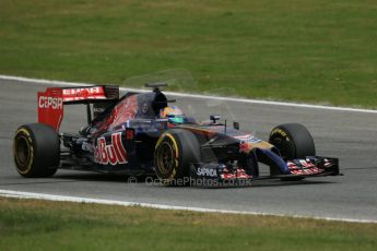 World © Octane Photographic Ltd. Saturday 21st June 2014. Red Bull Ring, Spielberg - Austria - Formula 1 Practice 3. Scuderia Toro Rosso STR9 - Jean-Eric Vergne. Digital Ref: 0995LB1DX2083