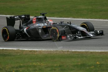 World © Octane Photographic Ltd. Saturday 21st June 2014. Red Bull Ring, Spielberg - Austria - Formula 1 Practice 3. Sauber C33 – Adrian Sutil. Digital Ref: