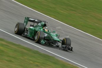 World © Octane Photographic Ltd. Saturday 21st June 2014. Red Bull Ring, Spielberg - Austria - Formula 1 Practice 3. Caterham F1 Team CT05 – Kamui Kobayashi. Digital Ref: 0995LB1DX2197