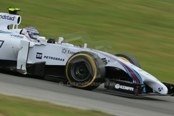 World © Octane Photographic Ltd. Saturday 21st June 2014. Red Bull Ring, Spielberg - Austria - Formula 1 Practice 3. Williams Martini Racing FW36 – Valtteri Bottas Digital Ref: 0995LB1DX2246