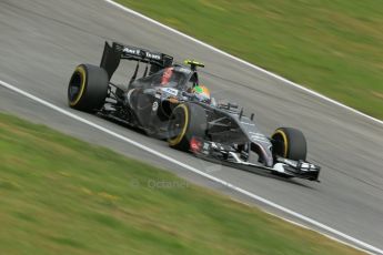 World © Octane Photographic Ltd. Saturday 21st June 2014. Red Bull Ring, Spielberg - Austria - Formula 1 Practice 3. Sauber C33 - Esteban Gutierrez. Digital Ref: