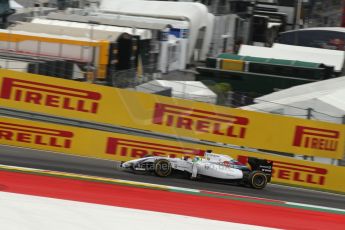 World © Octane Photographic Ltd. Saturday 21st June 2014. Red Bull Ring, Spielberg - Austria - Formula 1 Qualifying. Williams Martini Racing FW36 – Felipe Massa. Digital Ref: 0996LB1D1530