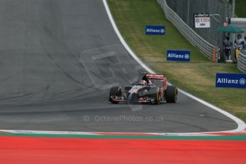 World © Octane Photographic Ltd. Saturday 21st June 2014. Red Bull Ring, Spielberg - Austria - Formula 1 Qualifying. Scuderia Toro Rosso STR 9 – Daniil Kvyat. Digital Ref: 0996LB1D2364