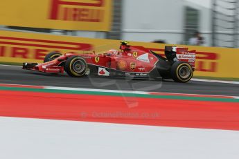 World © Octane Photographic Ltd. Saturday 21st June 2014. Red Bull Ring, Spielberg - Austria - Formula 1 Qualifying. Scuderia Ferrari F14T – Kimi Raikkonen. Digital Ref: 0996LB1D2419