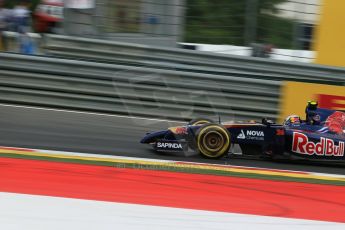 World © Octane Photographic Ltd. Saturday 21st June 2014. Red Bull Ring, Spielberg - Austria - Formula 1 Qualifying. Scuderia Toro Rosso STR 9 – Daniil Kvyat. Digital Ref: 0996LB1D2637