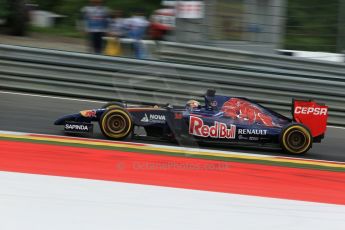 World © Octane Photographic Ltd. Saturday 21st June 2014. Red Bull Ring, Spielberg - Austria - Formula 1 Qualifying. Scuderia Toro Rosso STR9 - Jean-Eric Vergne. Digital Ref: 0996LB1D2645