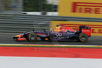 World © Octane Photographic Ltd. Saturday 21st June 2014. Red Bull Ring, Spielberg - Austria - Formula 1 Qualifying. Infiniti Red Bull Racing RB10 - Sebastian Vettel. Digital Ref: 0996LB1D2658