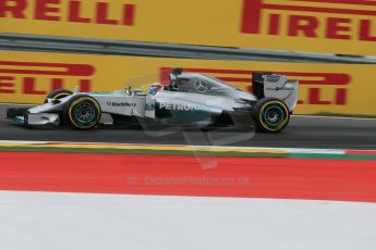 World © Octane Photographic Ltd. Saturday 21st June 2014. Red Bull Ring, Spielberg - Austria - Formula 1 Qualifying. Mercedes AMG Petronas F1 W05 Hybrid – Lewis Hamilton. Digital Ref: 0996LB1D2670