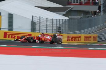 World © Octane Photographic Ltd. Sunday 22nd June 2014. Red Bull Ring, Spielberg - Austria - Formula 1 Race. Scuderia Ferrari F14T - Fernando Alonso. Digital Ref: 1000LB1D5314