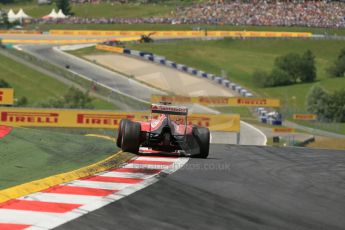 World © Octane Photographic Ltd. Sunday 22nd June 2014. Red Bull Ring, Spielberg - Austria - Formula 1 Race. Scuderia Ferrari F14T - Fernando Alonso. Digital Ref: 1000LB1D5478