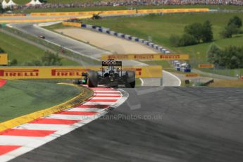 World © Octane Photographic Ltd. Sunday 22nd June 2014. Red Bull Ring, Spielberg - Austria - Formula 1 Race. McLaren Mercedes MP4/29 - Jenson Button. Digital Ref: 1000LB1D5500
