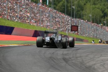 World © Octane Photographic Ltd. Sunday 22nd June 2014. Red Bull Ring, Spielberg - Austria - Formula 1 Race. Mercedes AMG Petronas F1 W05 Hybrid – Lewis Hamilton. Digital Ref: 1000LB1D5572