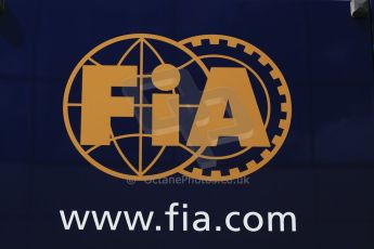 World © Octane Photographic Ltd. Sunday 22nd June 2014. Red Bull Ring, Spielberg - Austria - Formula 1 Race. FIA logo. Digital Ref: 1000LB1D5680