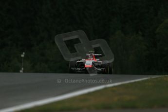 World © Octane Photographic Ltd. Friday 20th June 2014. Red Bull Ring, Spielberg - Austria - Formula 1 Practice 1. Marussia F1 Team MR03 - Max Chilton. Digital Ref: 0991LB1D0144
